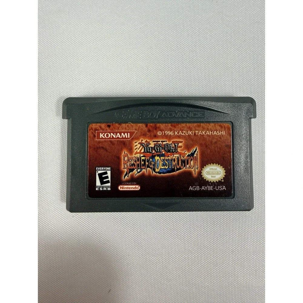 Yu-Gi-Oh Reshef of Destruction (Nintendo Game Boy Advance,2004) Authentic Tested